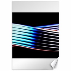 Motion Line Illustrations Canvas 12  X 18  by HermanTelo