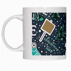 Midnight Tree Farm White Mugs by bohojosartulfashion