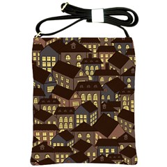 Night Town Shoulder Sling Bag by trulycreative