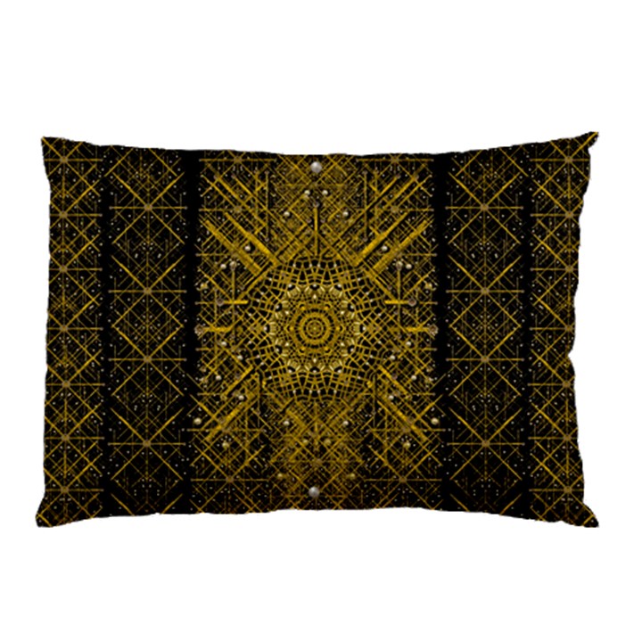 Stars For A Cool Medieval Golden Star Pillow Case