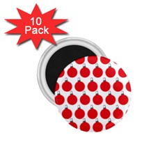 Christmas Baubles Bauble Holidays 1 75  Magnets (10 Pack)  by HermanTelo