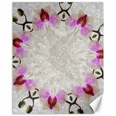 Orchidées Fleurs Abstrait Canvas 11  X 14  by kcreatif