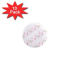 Pattern Orchidée Fleurs 1  Mini Magnet (10 Pack)  by kcreatif