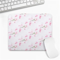 Pattern Orchidée Fleurs Large Mousepads by kcreatif