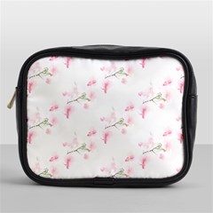 Pattern Orchidée Fleurs Mini Toiletries Bag (one Side) by kcreatif