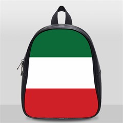 Flag Patriote Quebec Patriot Red Green White Modern French Canadian Separatism Black Background School Bag (small) by Quebec