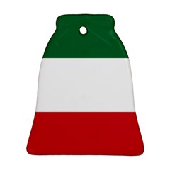 Flag Patriote Quebec Patriot Red Green White Modern French Canadian Separatism Black Background Bell Ornament (two Sides) by Quebec