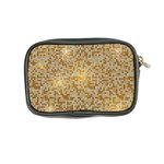 Retro Gold Glitters Golden Disco Ball optical illusion Coin Purse Back