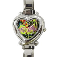 Deep Soul 1 2 Heart Italian Charm Watch by bestdesignintheworld