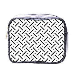 Design Repeating Seamless Pattern Geometric Shapes Scrapbooking Mini Toiletries Bag (one Side) by Vaneshart