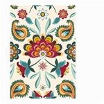 Baatik Print  Large Garden Flag (Two Sides) Back