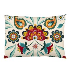 Baatik Print  Pillow Case by designsbymallika