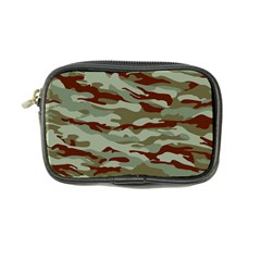 Brown And Green Camo Coin Purse by McCallaCoultureArmyShop