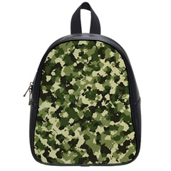 Dark Green Camouflage Army School Bag (small) by McCallaCoultureArmyShop