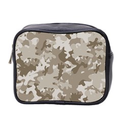 Tan Army Camouflage Mini Toiletries Bag (two Sides) by mccallacoulture