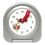 Monaco Country Europe Flag Borders Travel Alarm Clock Front