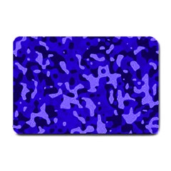 Army Blue Small Doormat  by myuique