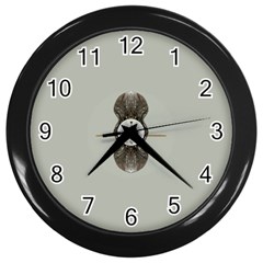 One Island Two Horizons For One Woman Wall Clock (black) by pepitasart