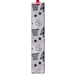 Slam Dunk Basketball Gray Large Book Marks by mccallacoulturesports