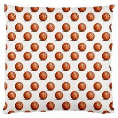 Orange Basketballs Standard Flano Cushion Case (one Side) by mccallacoulturesports