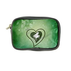 Music, Piano On A Heart Coin Purse by FantasyWorld7