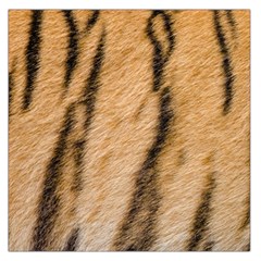 Tiger Stripes And Fur Pattern Design Large Satin Scarf (square) by myuique