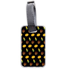 Pumpkin Luggage Tag (two Sides) by designsbymallika