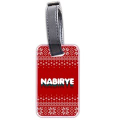 Xmas Luggage Tag (two Sides) by xmasyancow