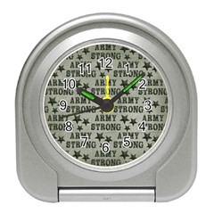 Army Stong Military Travel Alarm Clock by McCallaCoultureArmyShop