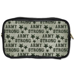 Army Stong Military Toiletries Bag (one Side) by McCallaCoultureArmyShop