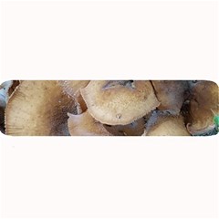 Close Up Mushroom Abstract Large Bar Mats by Fractalsandkaleidoscopes