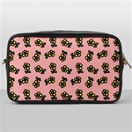 Daisy Pink Toiletries Bag (One Side) Front