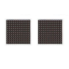 Chrix Pat Black Cufflinks (square) by snowwhitegirl