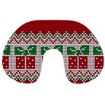 xmas present Travel Neck Pillow Front