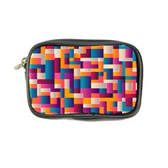 Abstract Geometry Blocks Coin Purse by Bajindul