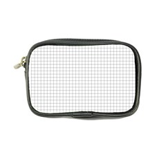 Aesthetic Black And White Grid Paper Imitation Coin Purse by genx