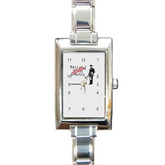 Banksy Graffiti Original Quote Follow Your Dreams Cancelled Cynical With Painter Rectangle Italian Charm Watch by snek