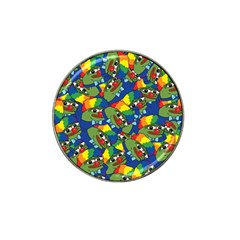 Clown World Pepe The Frog Honkhonk Meme Kekistan Funny Pattern Blue  Hat Clip Ball Marker by snek