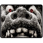 Monster Sculpture Extreme Close Up Illustration 2 Fleece Blanket (Medium)  60 x50  Blanket Front