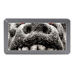 Monster Sculpture Extreme Close Up Illustration 2 Memory Card Reader (mini) by dflcprintsclothing