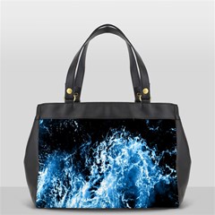 Photo Vagues  Oversize Office Handbag (2 Sides) by kcreatif