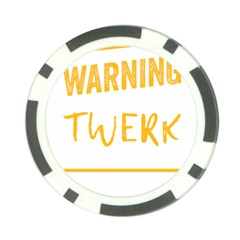 Twerking T-shirt Best Dancer Lovers & Twirken Twerken Gift | Booty Shake Dance Twerken Present | Twerkin Shirt Twerking Tee Poker Chip Card Guard (10 Pack) by reckmeck