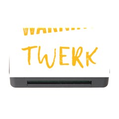 Twerking T-shirt Best Dancer Lovers & Twirken Twerken Gift | Booty Shake Dance Twerken Present | Twerkin Shirt Twerking Tee Memory Card Reader With Cf by reckmeck