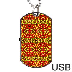 Rby 113 Dog Tag Usb Flash (one Side) by ArtworkByPatrick