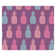 Pineapple Wallpaper Pattern 1462307008mhe Double Sided Flano Blanket (small)  by Sobalvarro