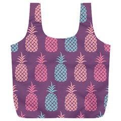 Pineapple Wallpaper Pattern 1462307008mhe Full Print Recycle Bag (xxl) by Sobalvarro