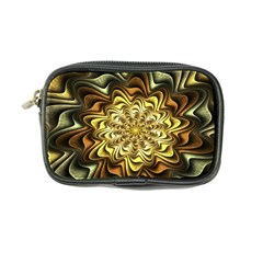 Fractal Flower Petals Gold Coin Purse by HermanTelo