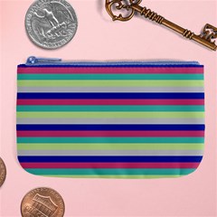 Stripey 6 Large Coin Purse by anthromahe