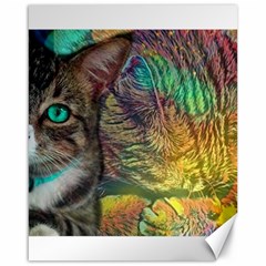 Kitty Can, Kitty Can t Canvas 16  X 20  by mccallacoulture