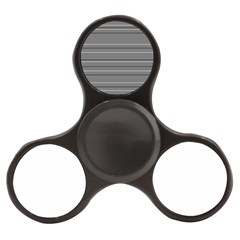 Black Grey White Stripes Finger Spinner by anthromahe